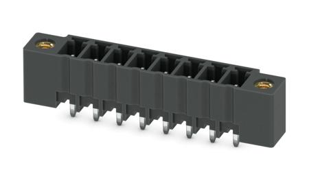 1707696 Phoenix Contact, 3.81mm Pitch, MCV 1.5/ 8-GF-3.81 P26 THR, 8 Way, Pluggable Terminal Block, Header, Solder Termination,