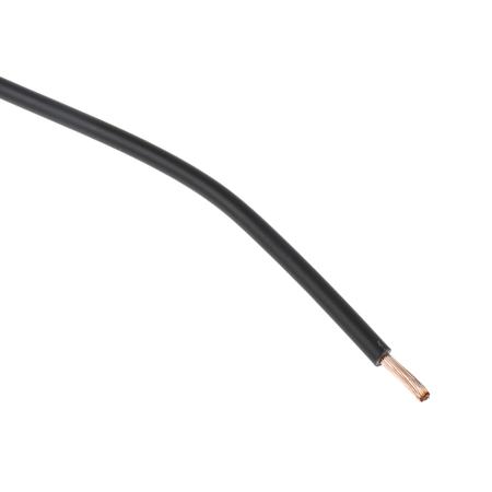 836-0818 RS PRO Black 2.5mm² Hook Up Wire, 13 AWG, 45/0.25 mm, 100m, Polyolefin Cross-linked EI5, Type EI 5 to EN 50363-5