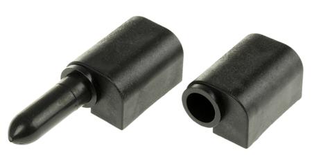 96-50-410-11 Southco Nylon Barrel Hinge with a Lift-off Pin, Screw Fixing, 78mm x 28.5mm x 19mm