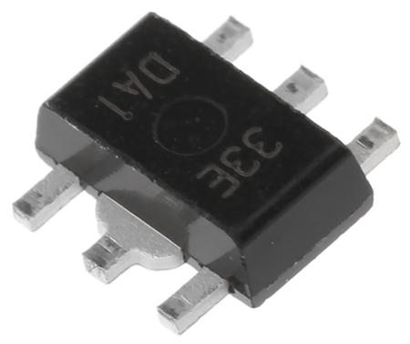 NJM2880U1-33-TE1 Nisshinbo Micro Devices, 5-Channel Low Dropout Voltage, Voltage Regulator, 400 mA, 3.3 V, SOT-89 5-Pin