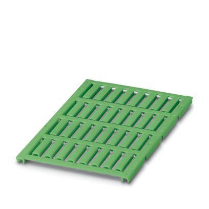 0827599 Phoenix Contact UC-WMCO Cable Binder Cable Marker, Green, Pre-printed "Unlabeled", 2.9 → 3.6mm Cable, for