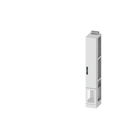 8GK1483-8KP15 Siemens 8GK1483 Series Steel Single-Door-Door Floor Standing Enclosure, Plain Door Door, IP30, 1950 x 300 x 400mm