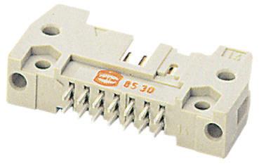 09185106924 HARTING SEK 18 Series Straight Through Hole PCB Header, 10 Contact(s), 2.54 mm Pitch, 2 Row, Shrouded