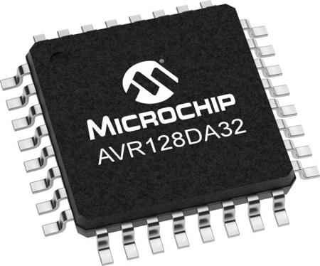 AVR128DA32-E-PT Microchip, 8bit AVR, AVR DA Microcontroller, 24MHz, 128 KB Flash, 32-Pin TQFP
