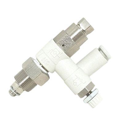 ASP330F-M5-04-X413 SMC ASP Series Threaded Fitting, M5 x 0.8 Inlet Port,