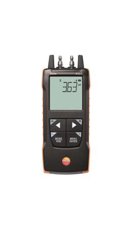 0563-2512 Testo Differential Manometer With 2 Pressure Port/s, Max Pressure Measurement 2000mbar