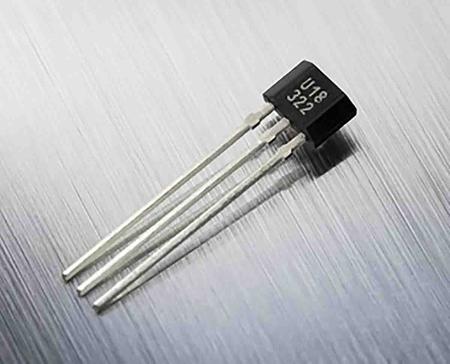 US1881LUA-AAA-000-BU  Melexis, Latch Hall Effect Sensor, 3-Pin TO92