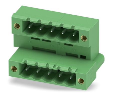1842393 Phoenix Contact, 5.08mm Pitch, MDSTB 2.5/ 5-GF-5.08, 5 Way, Pluggable Terminal Block, Header, Solder Termination,