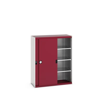 40014064-24V Bott 2 Door Sheet Steel Floor Standing Cupboard, 1300 X 525 X 1600mm