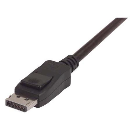 DPCAMM-3 L-Com Male DisplayPort to Male DisplayPort, PVC  Cable, 3m