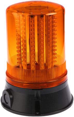 LED400-04-01RS Moflash LED400 Series Amber Multiple Effect Beacon, 115 → 230 V ac, Surface Mount, LED Bulb, IP65