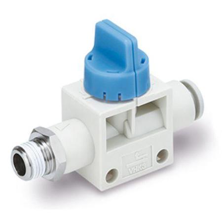 VHK2A-03S-10F SMC Knob Manual Control Pneumatic Manual Control Valve VHK-A Series, R 3/8in