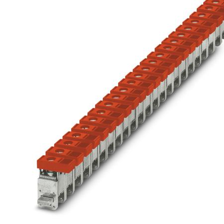 3062980 Phoenix Contact AKG 35 RD Series Red Terminal Block, 35mm², 1-Level, Screw Termination