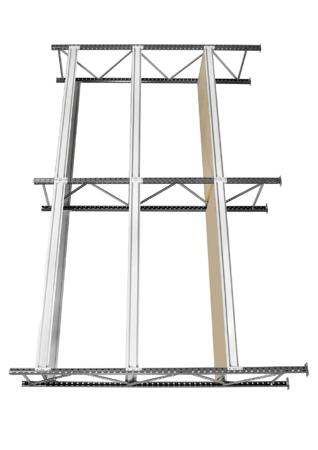 ZRRAYOSLD203060D1 Manorga Quickshelf Storage Racking, 50mm x 100mm