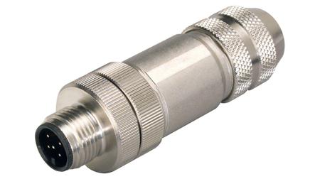 6GK1905-0ED00 Siemens Circular Connector, 1 Contacts, M12 Connector, Plug, Female, IP65, IP67, 6GK Series