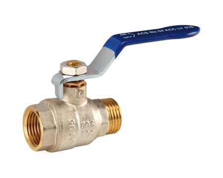 511002 Sferaco Nickel Plated Brass Ball Valve, Ball Valve, Threaded, BSP 1/4in, 30bar Operating Pressure