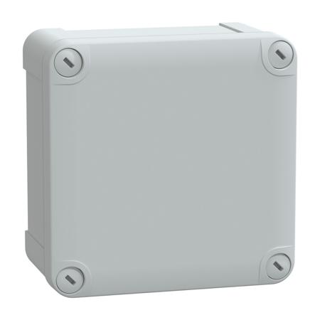 NSYTBP11116 Schneider Electric PanelSeT Series Polycarbonate Wall Box, IP66, 116 mm x 116 mm x 62mm