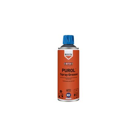 15631 Rocol 400 ml Purol Spray Grease Oil and for Clean Environments, Food Industry, Pharmaceutical Use