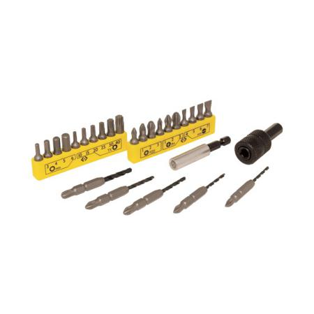 T4519 CK 25-Piece Twist Drill Bit Set Set for Multi-Material, 4mm Max, 2.5mm Min
