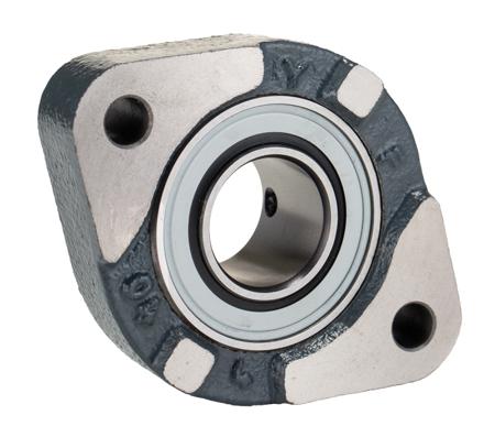 FLCTEY25-XL 2 Hole Flanged Bearing Unit, , 25mm ID
