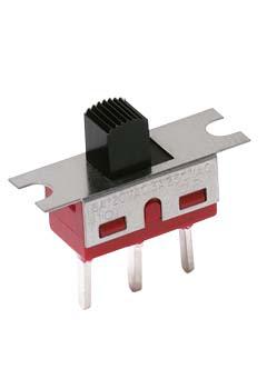 1101M1S2ZQE2 C & K Panel Mount Slide Switch SPDT Latching 6 A @ 120 V ac, 6 A @ 28 V dc Slide