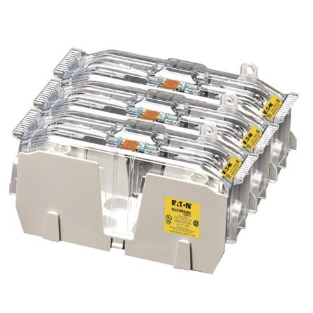 JM60200-3CR Eaton 110 → 200A Ferrule Fuse Block, 600V