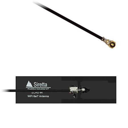 ECHO44/0.1M/SMAM/36 Siretta  PCB Multiband Antenna with IPEX, UFL Connector