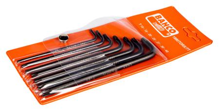 1995TORX/7T Bahco 7 piece, T10, T15, T20, T25, T27, T30, T40