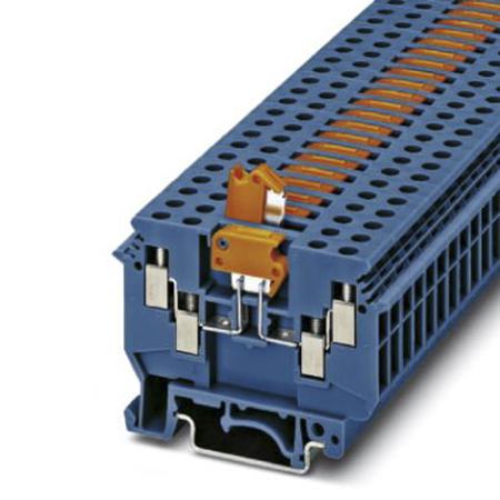 2775223 Phoenix Contact  UDK 4-MTK-P/P BU Series Blue, Single-Level, Screw Termination
