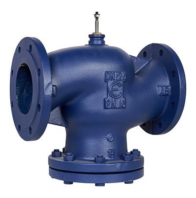 VG221F-125C Schneider Electric Cast Iron Globe Valve , 125 mm Flange 199.9 kPa