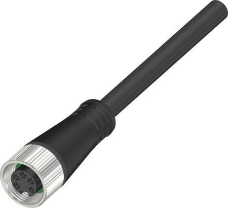 283-4920 RS PRO Straight Female 5 way 7/8 in Circular to Actuator/Sensor Cable, 2m