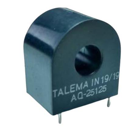AQ-25125 Nuvotem Talema AQ Series Through Hole Mounted Current Transformer, 125A Input, 2500:1, 9mm Bore, 600 V