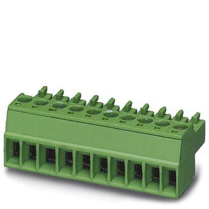 1840528 Phoenix Contact, 3.5mm Pitch, MC 1.5/18-ST-3.5, 18 Way, , Pluggable Terminal Block, Plug, Cable Mount, Screw