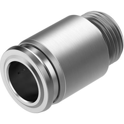 NPQR-DK-G38-Q12 Festo NPQR-DK Series Push-in Fitting, R 3/8 Male, 8085668
