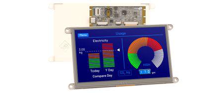 gen4-ESP32-70T 4D Systems  TFT TFT LCD Display / Touch Screen, 3.5in WVGA, 800 x 480pixels