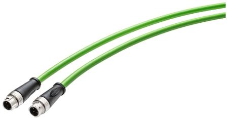 6XV18718AH30 Siemens Female M12 to M12 Sensor Actuator Cable, 3m
