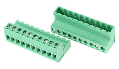 1786255 Phoenix Contact, 5.08mm Pitch, IC 2.5/10-ST-5.08, 10 Way, , Pluggable Terminal Block, Inverted Plug, Cable Mount, Screw