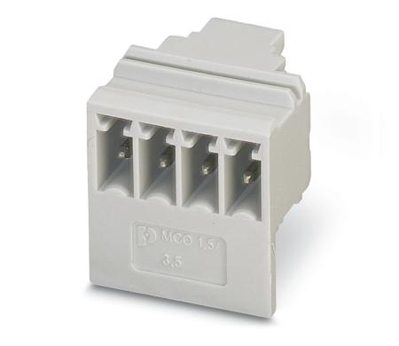 2278364 Phoenix Contact, 3.5mm Pitch, 4 Way, Pluggable Terminal Block, Header,