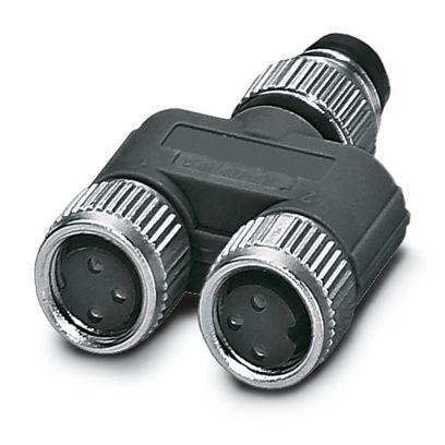 1577422 Phoenix Contact Distribution Block, 3 Way, 4A, 30 V, Black Metallic