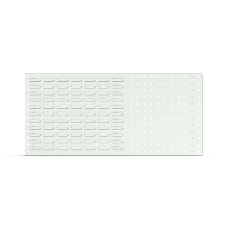 14025155.16 Bott Steel Louvre Panel Storage Unit, 19mm x 991mm x 457mm, Light Grey