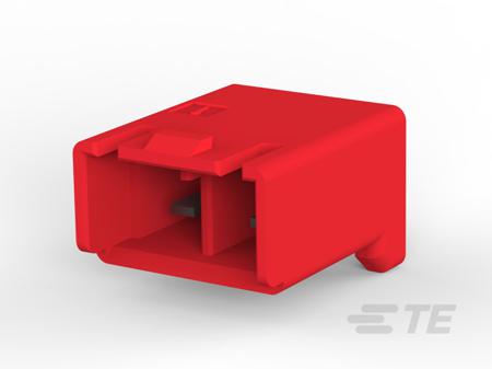 1-1376382-2 TE Connectivity Power Key 5.0 Series Vertical PCB PCB Header, 2 Contact(s), 5 mm Pitch, 1 Row, Shrouded