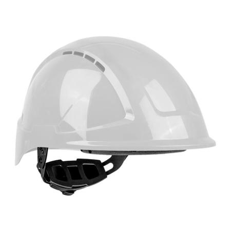 ENH00021AZ Skytec RADIUS White Safety Helmet , Adjustable, Ventilated
