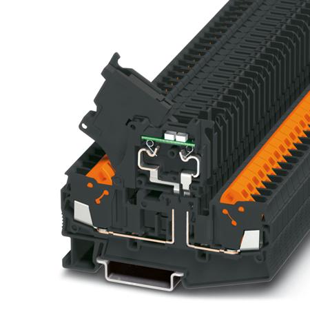 3050374 Phoenix Contact  5-HESILED, QTC 2 Series Black, Single-Level