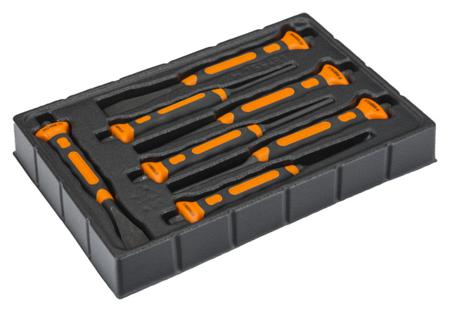3654BMS/7 Bahco 7 pieces Piece Chisel Set