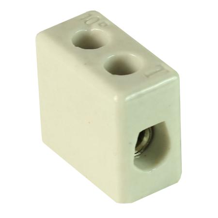 CHTB10/1N CAMDENBOSS CHTB Series Connector, 1-Way, 57A, 6 mm², 10 mm² Wire, Screw Termination