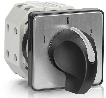 265-7667 RS PRO, DPDT 3 Position 60° Changeover Cam Switch, 500V ac, 16A, Knob Actuator