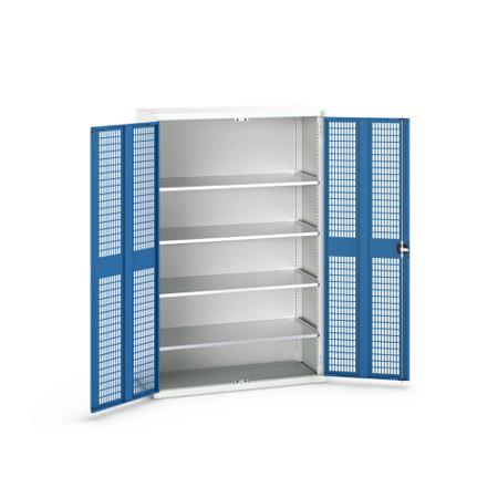 16926783.11 Bott 2 Door Sheet Steel Cupboard, 1300 x 550 x 2000mm