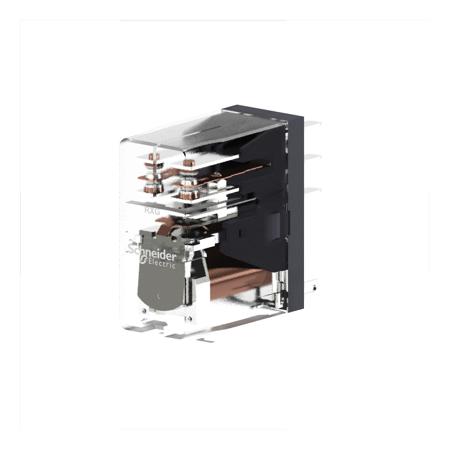 RXG25B7 Schneider Electric DPDT Non-Latching Relay Plug In, 24V ac Coil, 5 A