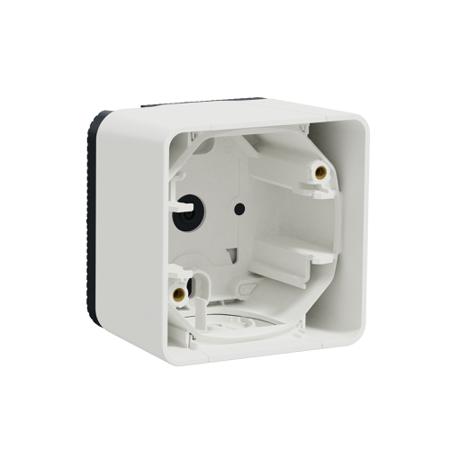 MUR39911 Schneider Electric White 1 Gang Plug Socket, Indoor, Outdoor Use