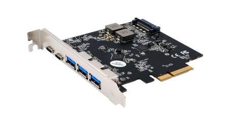 EX-12006 Exsys 5 Port PCIe Network Card